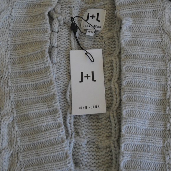 John + Jenn  Gloria Chunky Varsity Cardigan - Picture 7 of 10